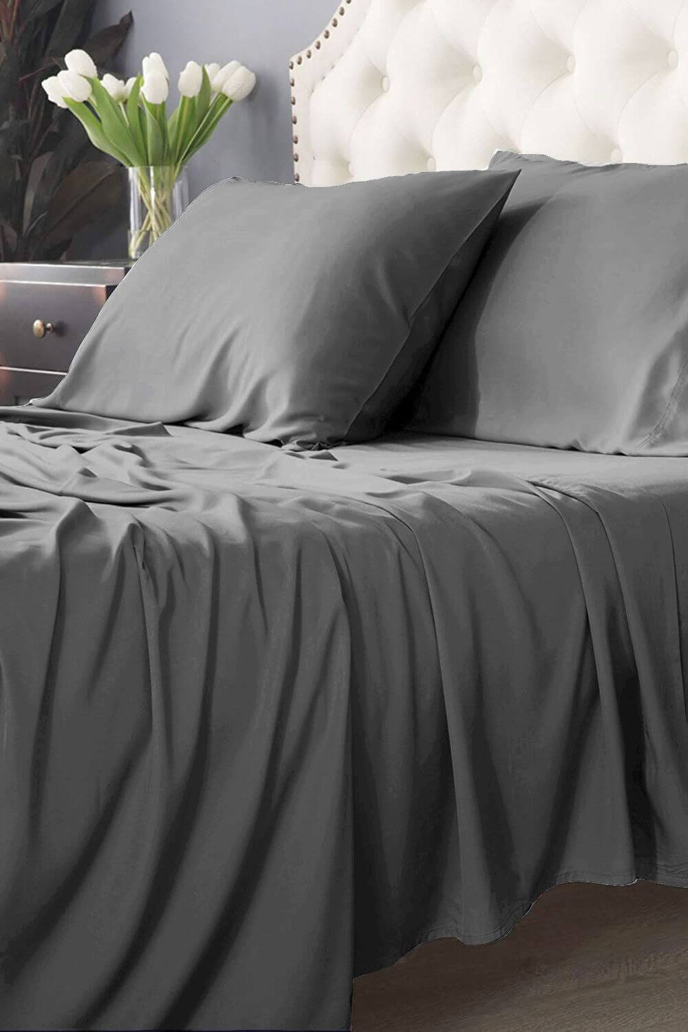 Renee Taylor 500 TC Bamboo Cotton Sheet Set - Queen