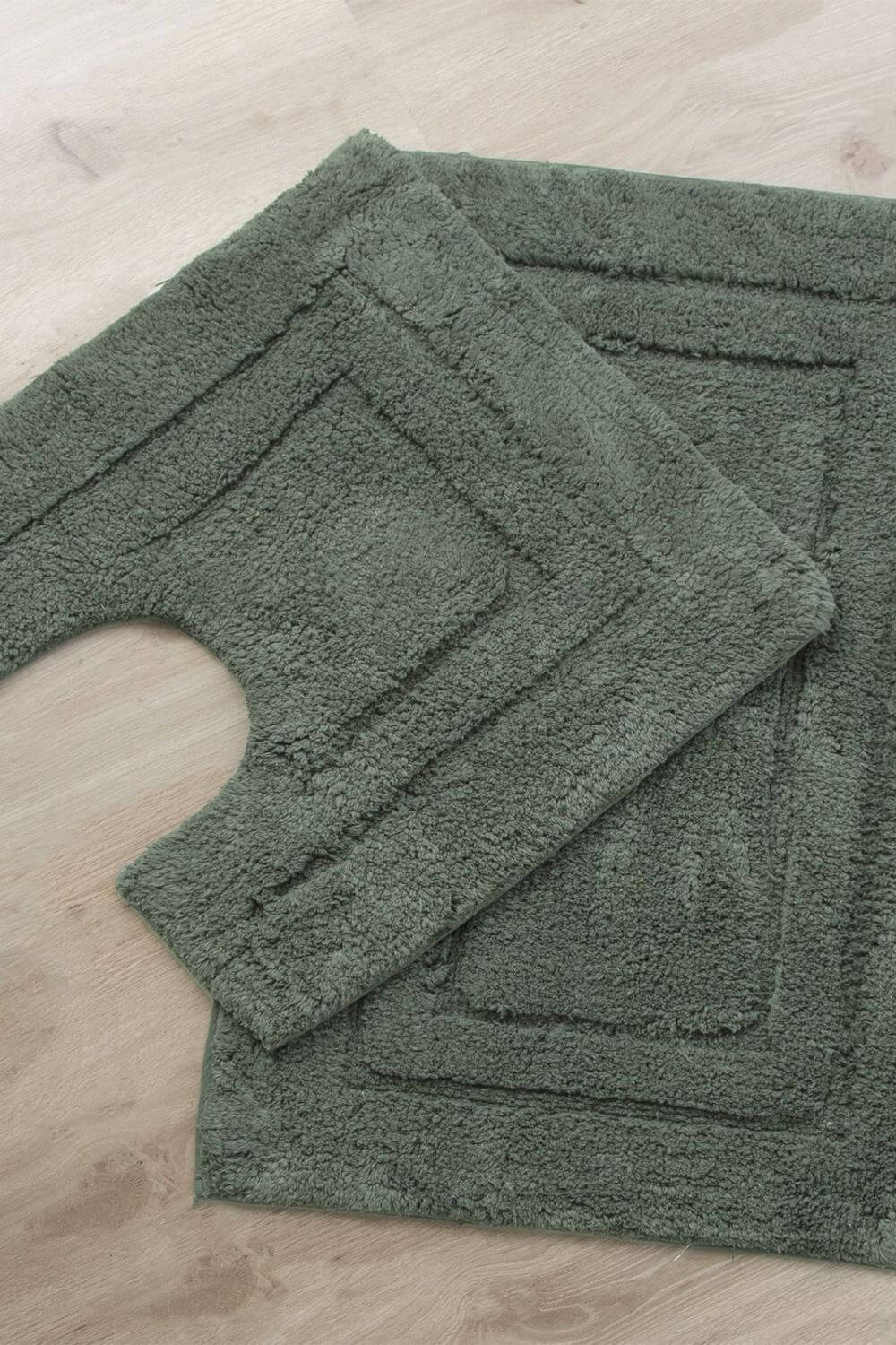 Renee Taylor 2 Piece Tufted Bath Mat Set