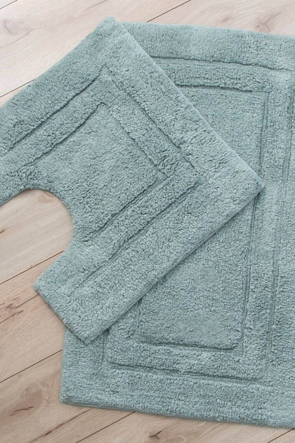 Renee Taylor 2 Piece Tufted Bath Mat Set