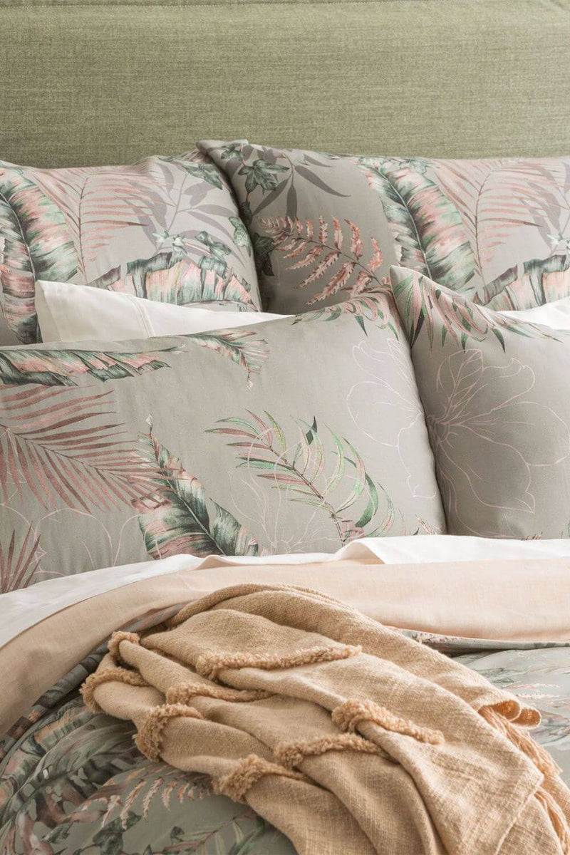 Renee Taylor Palm Cove Quilt Cover Set - King