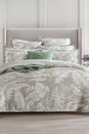 Renee Taylor Palm Tree Jacquard Quilt Cover Set - King