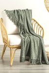 Renee Taylor Alysian Washed Cotton Textured Throw 130 x 200cm