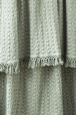 Renee Taylor Alysian Washed Cotton Textured Throw 130 x 200cm