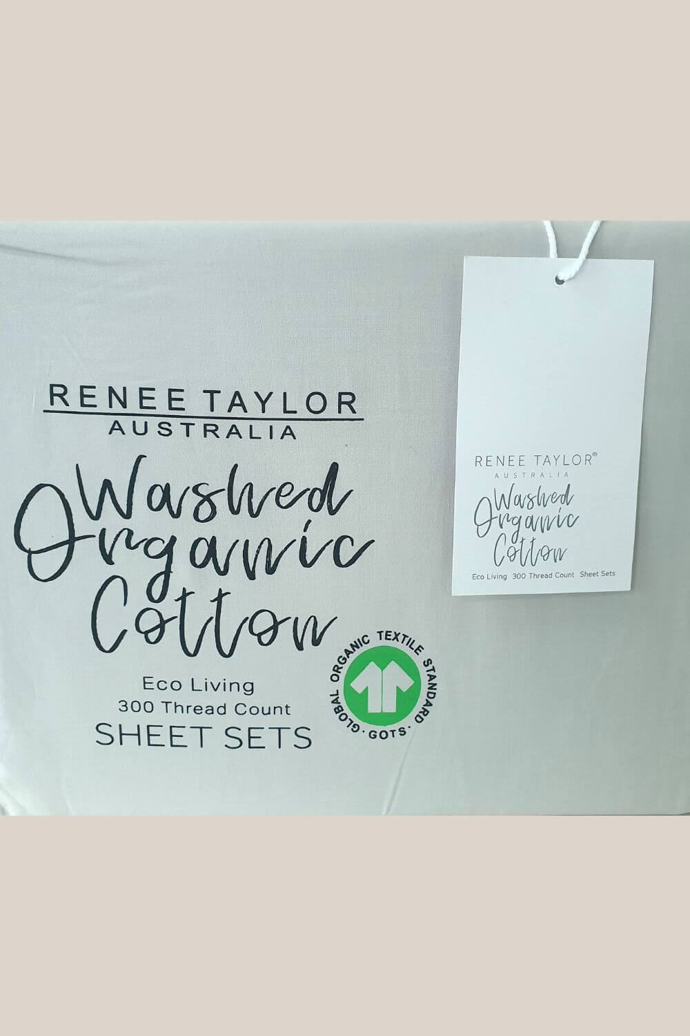 Renee Taylor 300 TC Organic Cotton Sheet Set - Queen