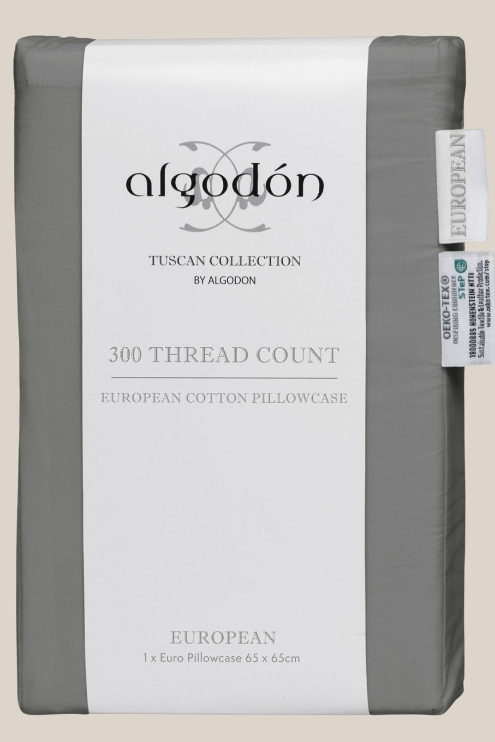 Algodon 300TC Cotton Euro Pillowcase