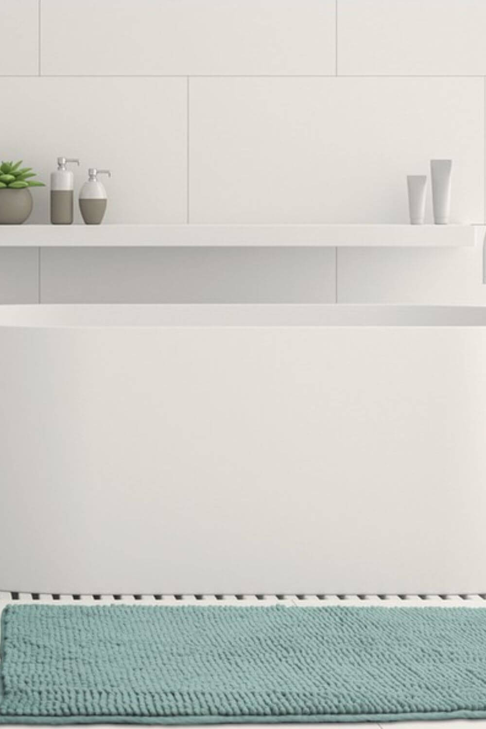 Algodon Toggle Bath Mat 50 x 80