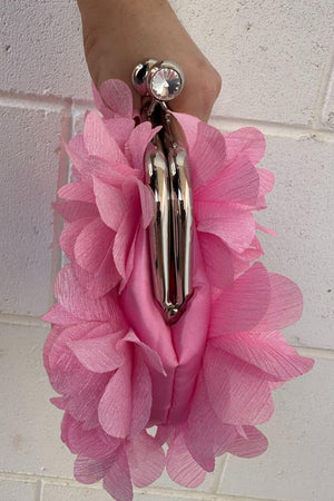 BoElle Flower Petal Clutch