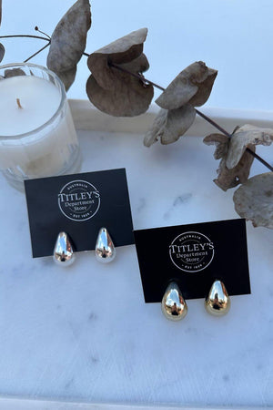 BoElle Water Drop Stud Earrings