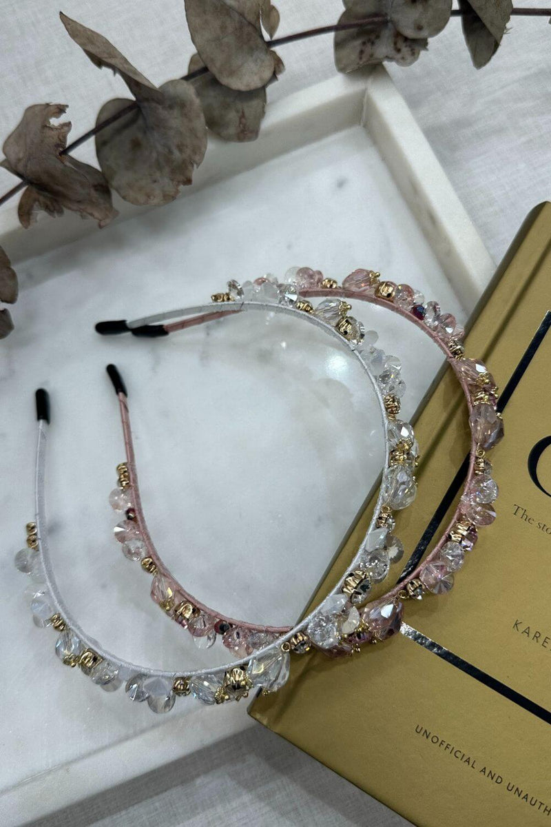 BoElle Elegant Crystal Design Headband