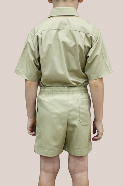 ASSG Junior Boys Elastic Waist Short