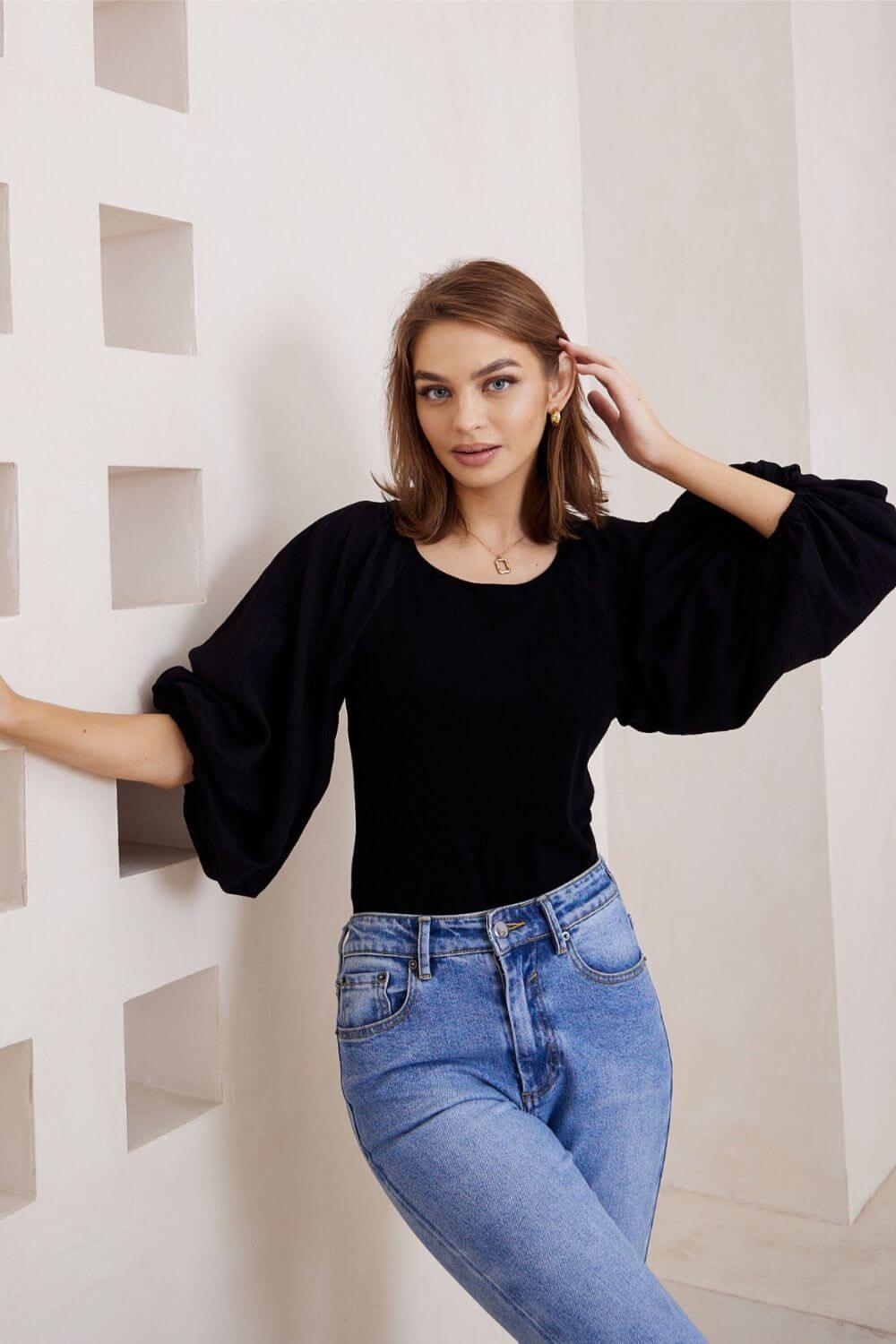 Iris Puff Sleeve Shirt