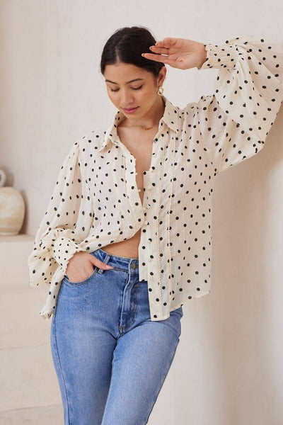 Ingrid Polka Dot Shirt