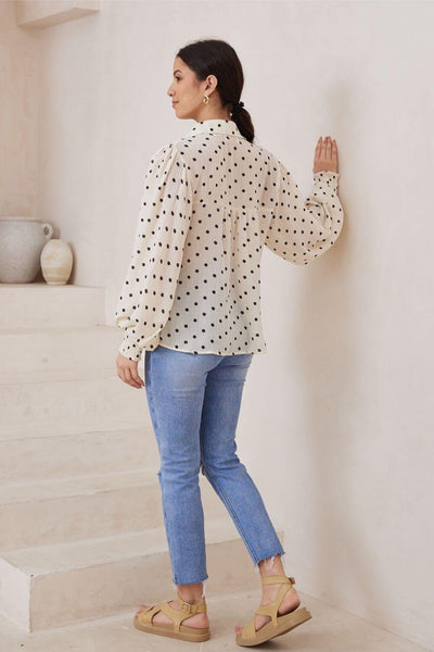 Ingrid Polka Dot Shirt