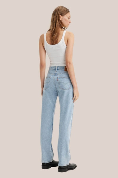 Levi Womens 501 90s Chaps Done and Dusted Jeans