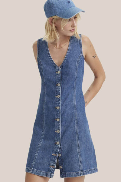 Levi Thora Denim Mini Dress