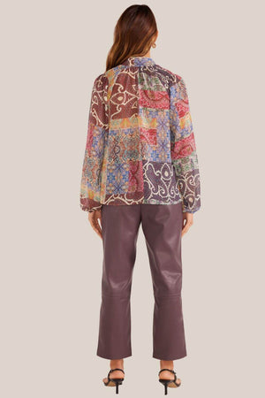 Mink Pink Ciana Button Down Blouse