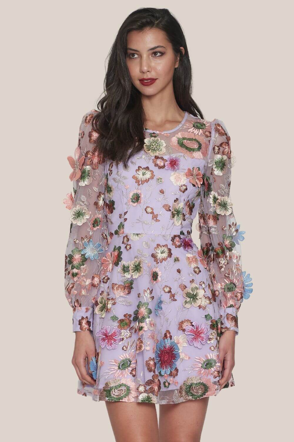 Romance Wild Flower A Line Dress