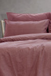 Ardor Boudoir Embre Linen Look Quilt Cover Set - Queen