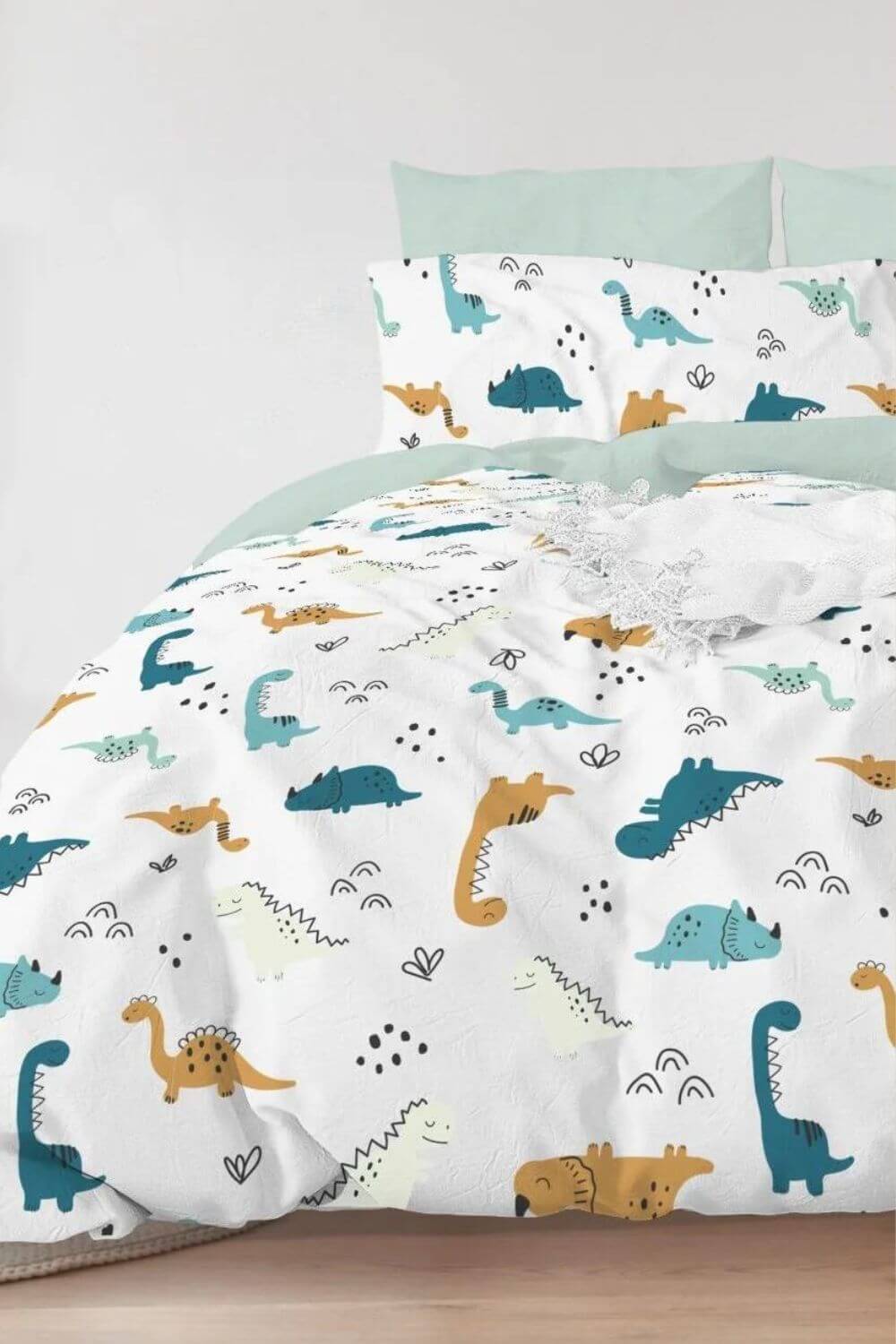 Ardor Glow Asaurus Quilt Cover Set - Single