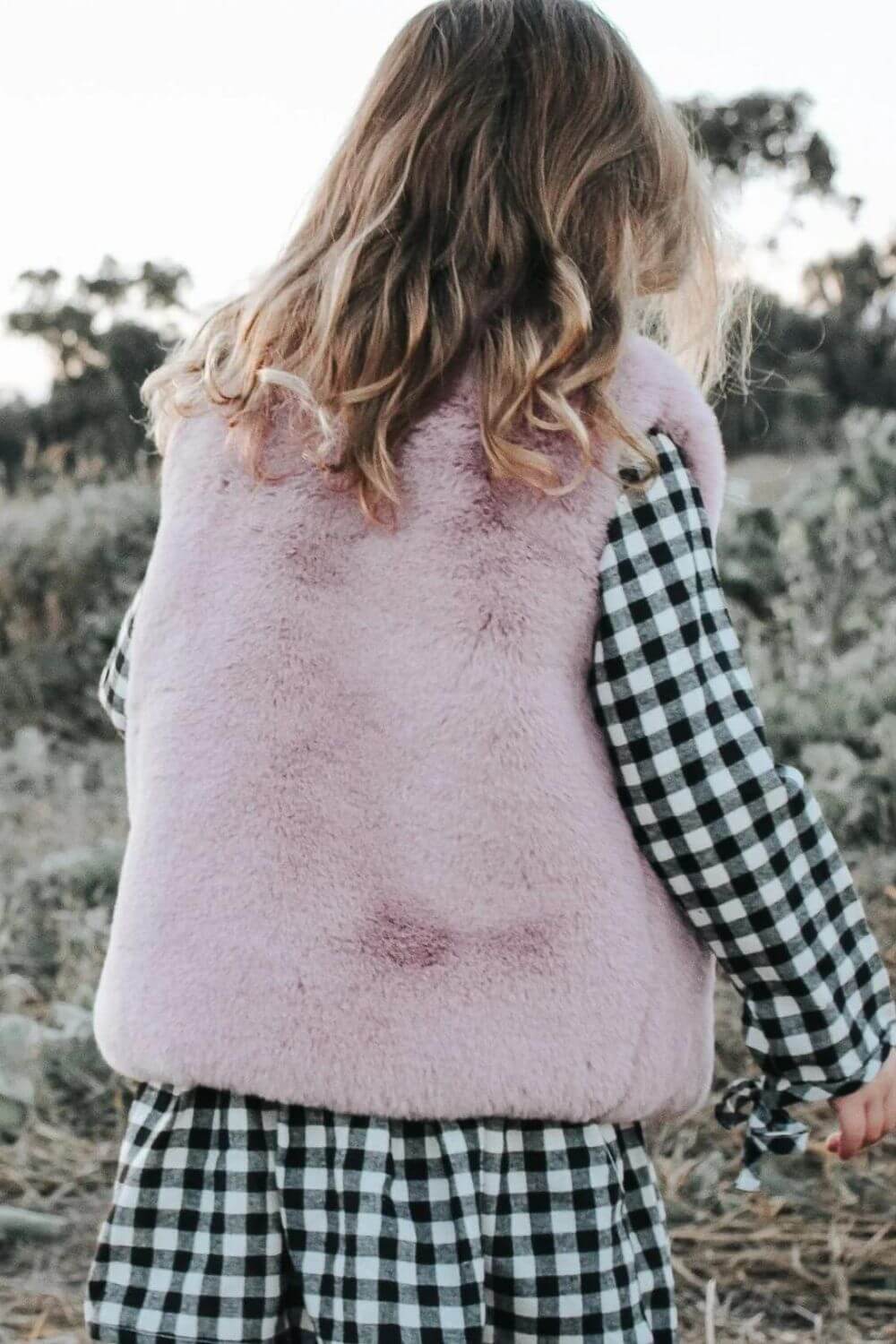 Love Henry Girls Fur Vest
