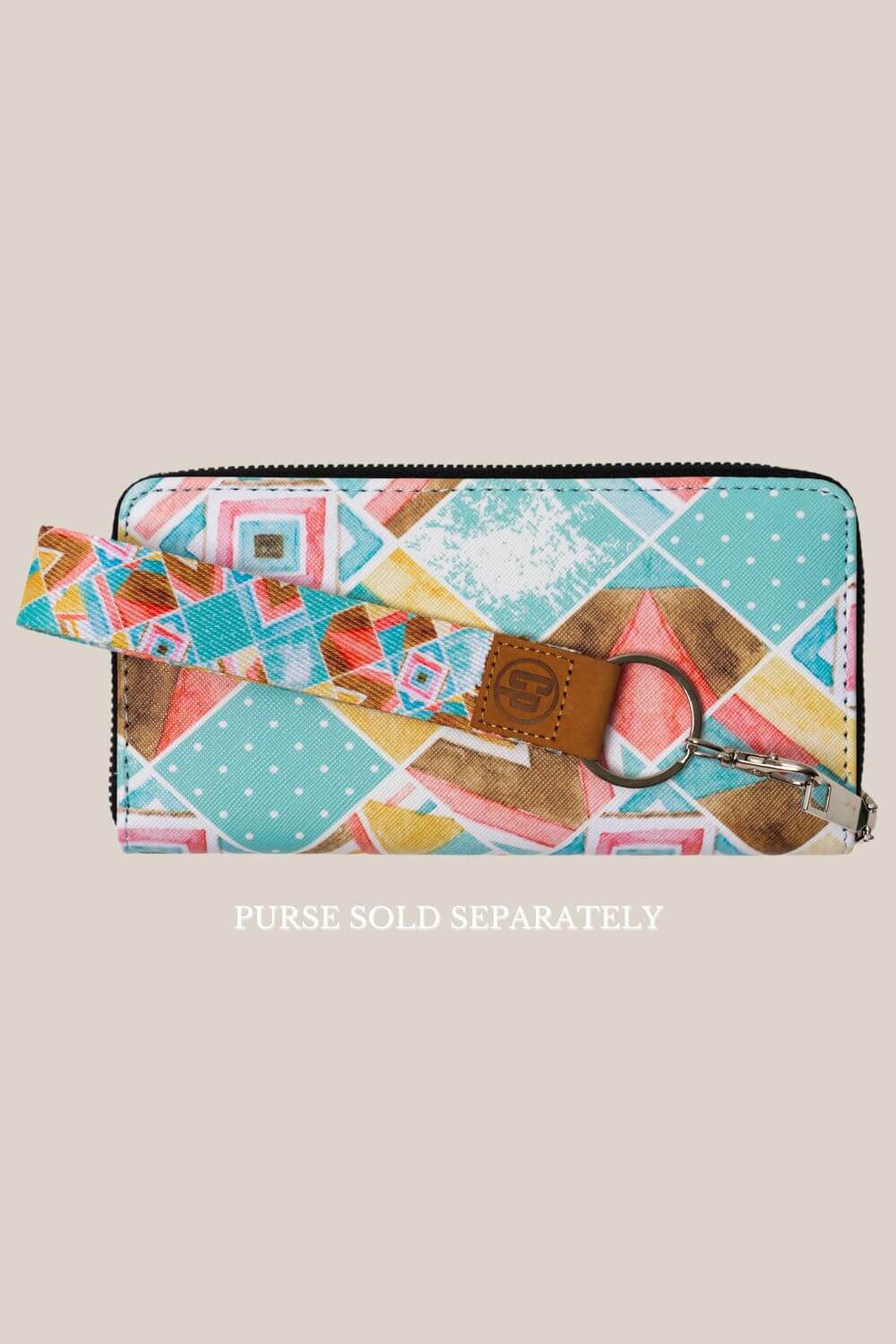 Collectapic Square Patterns Key Tag