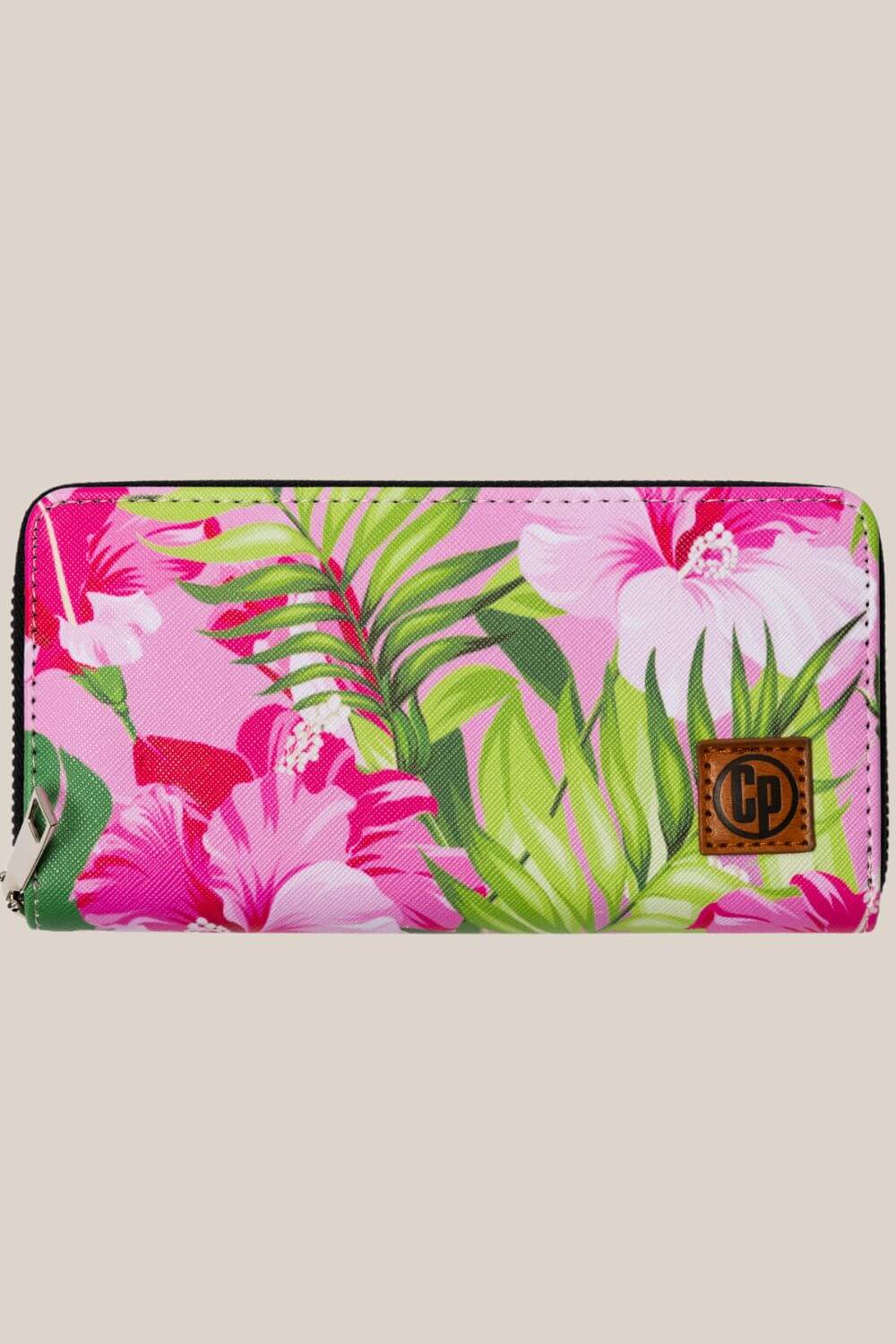Collectapic Womens Pink Hibiscus Wallet