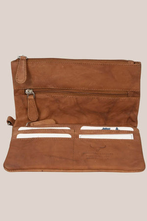 Houston Leather RFID Purse