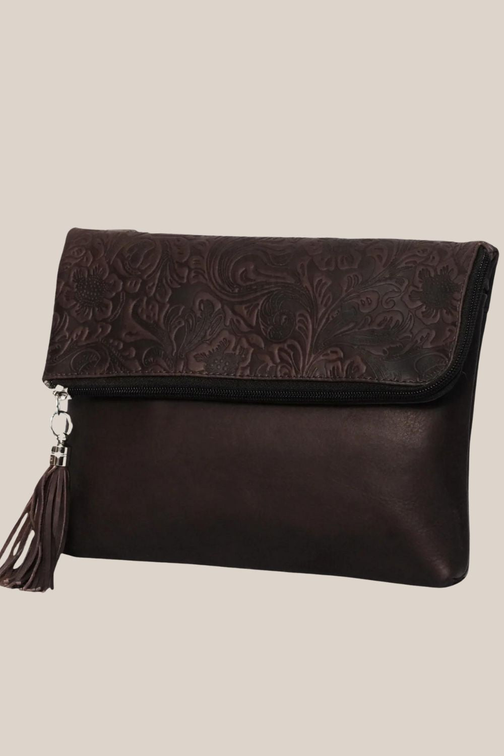 Cenzoni Medium Floral Print Handbag