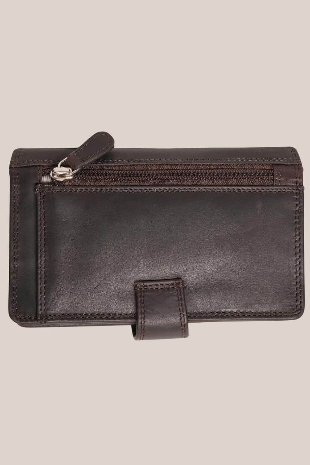 Cenzoni RFID Oil Pull up Leather Ladies Purse