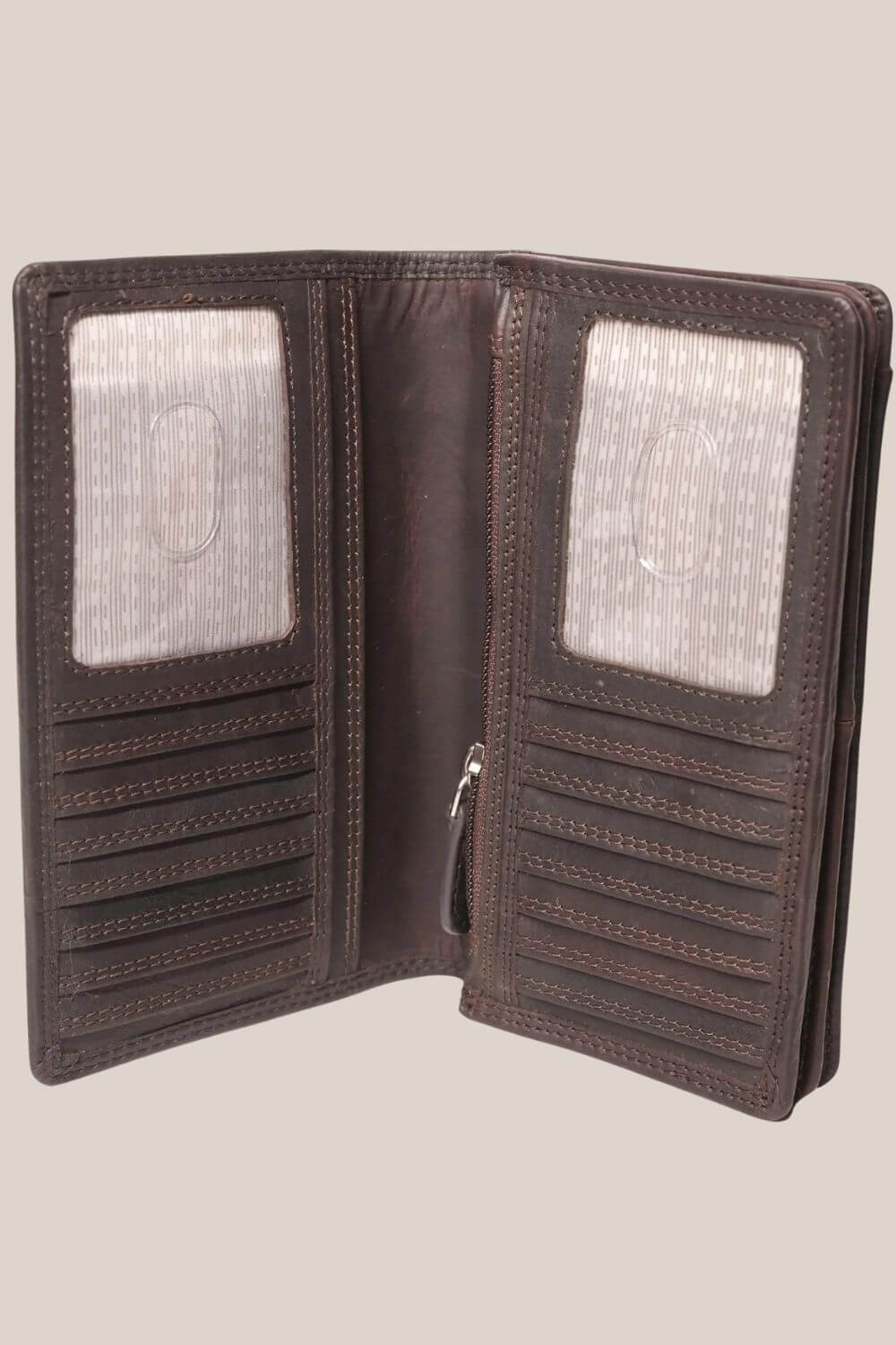 Cenzoni RFID Oil Pull up Leather Ladies Purse