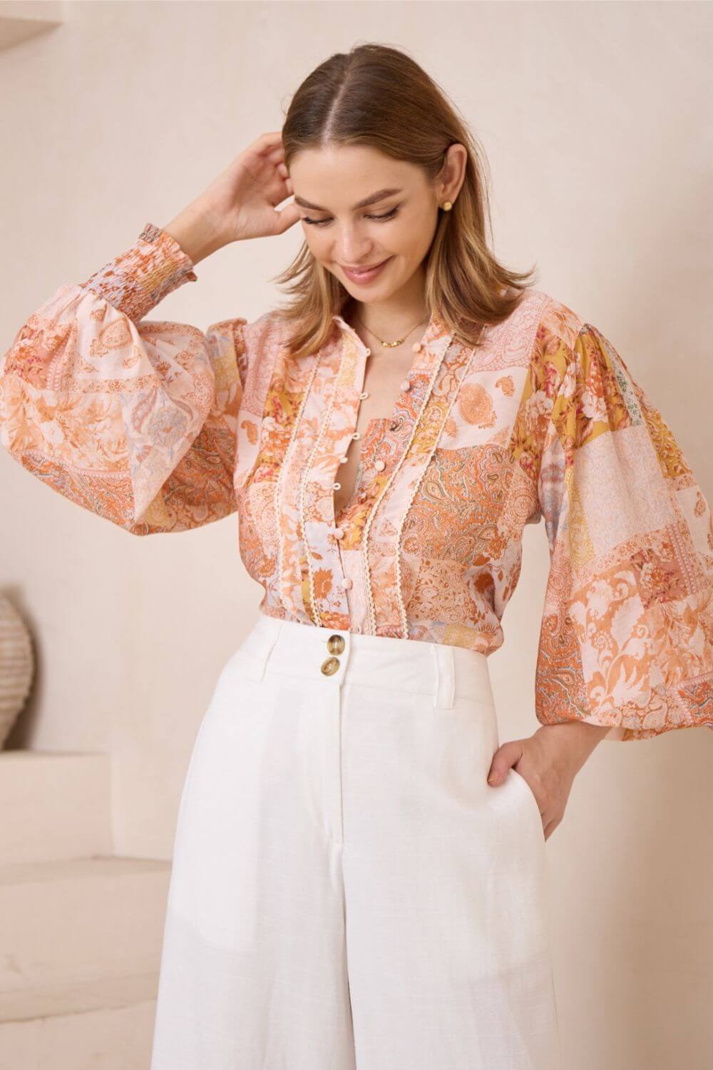 Indigo Long Sleeve Shirt