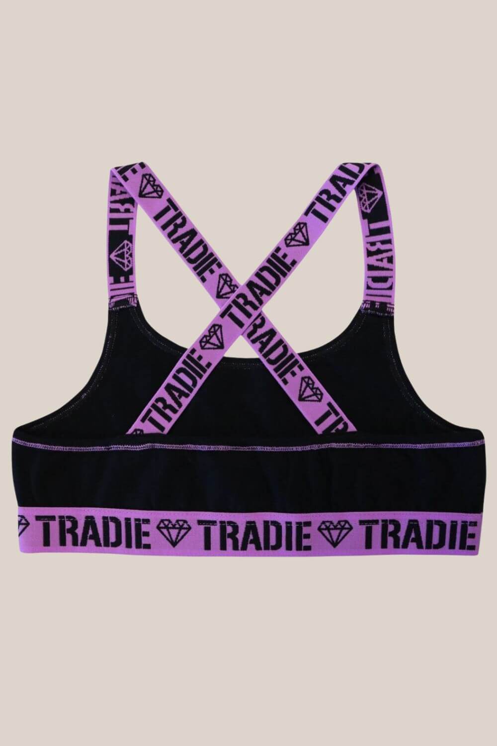 Tradie Girls 2PK Cross Back Crop