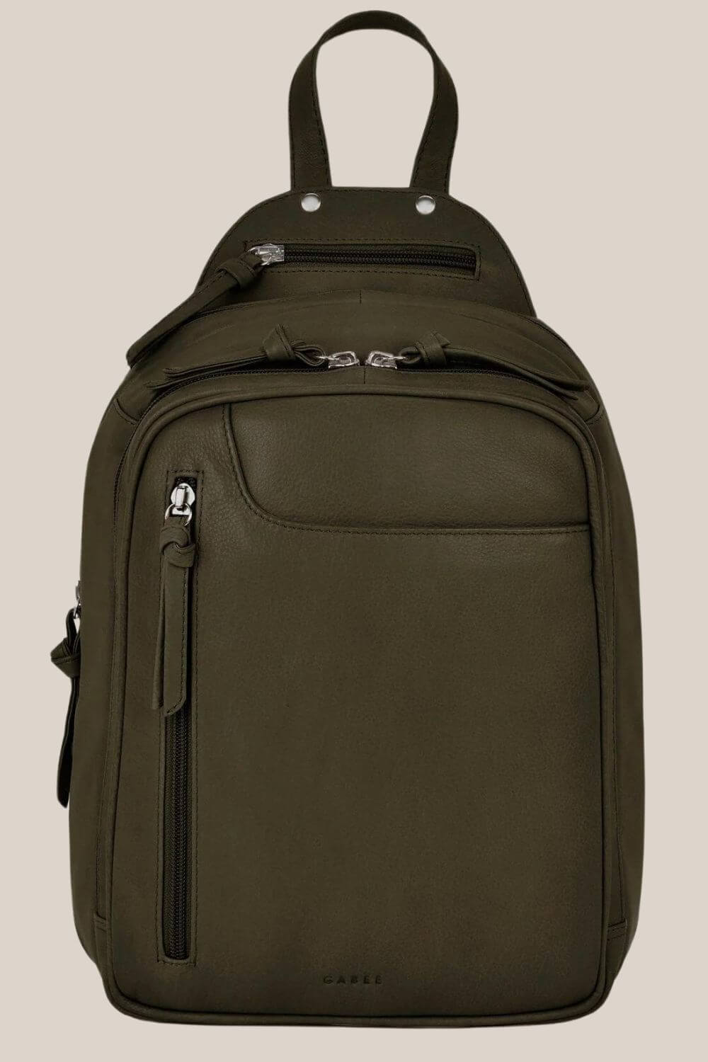 Gabee Mini Emma Leather Backpack