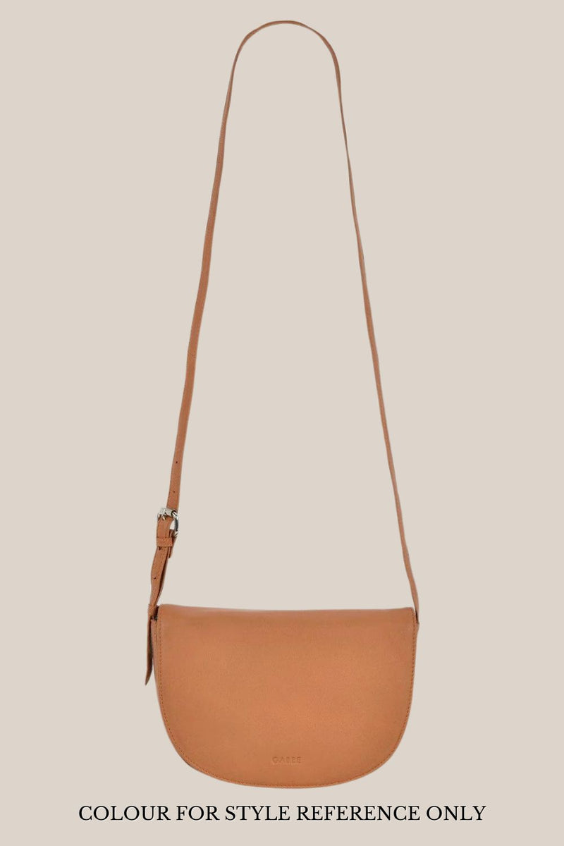 Gabee Louise Leather Flapover Bag