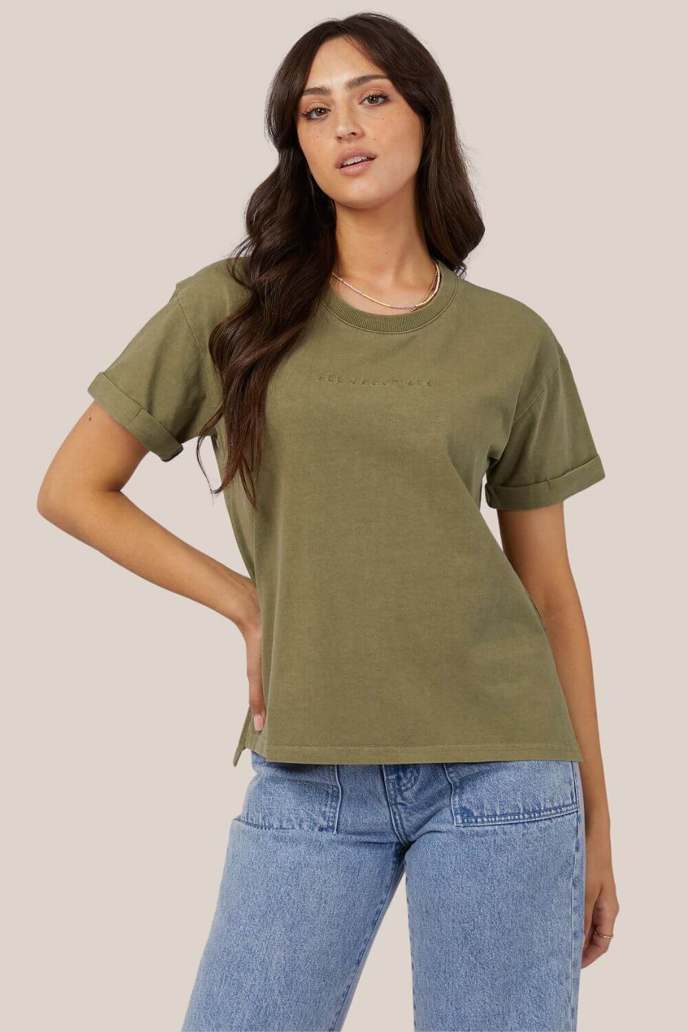 All About Eve Washed Tee