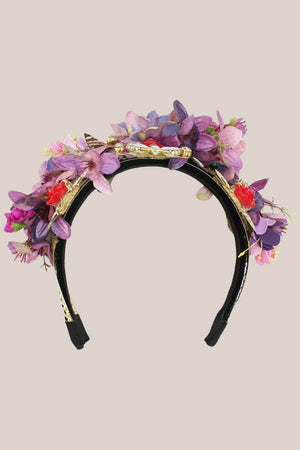 Morgan & Taylor Violet Headpiece