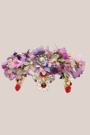 Morgan & Taylor Violet Headpiece