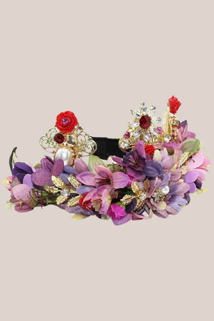 Morgan & Taylor Violet Headpiece