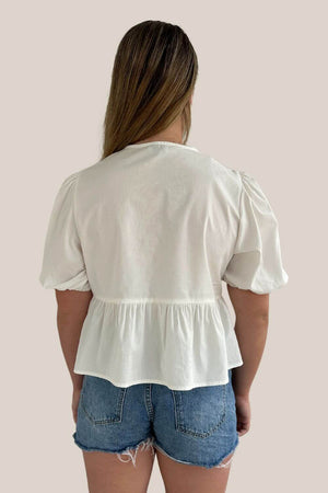 Penny Bow Front Top