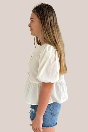 Penny Bow Front Top