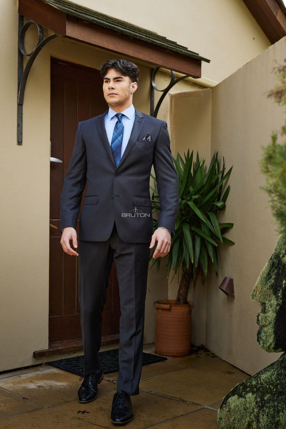 Bruton Jesse Jadestone Suit Pants - T12