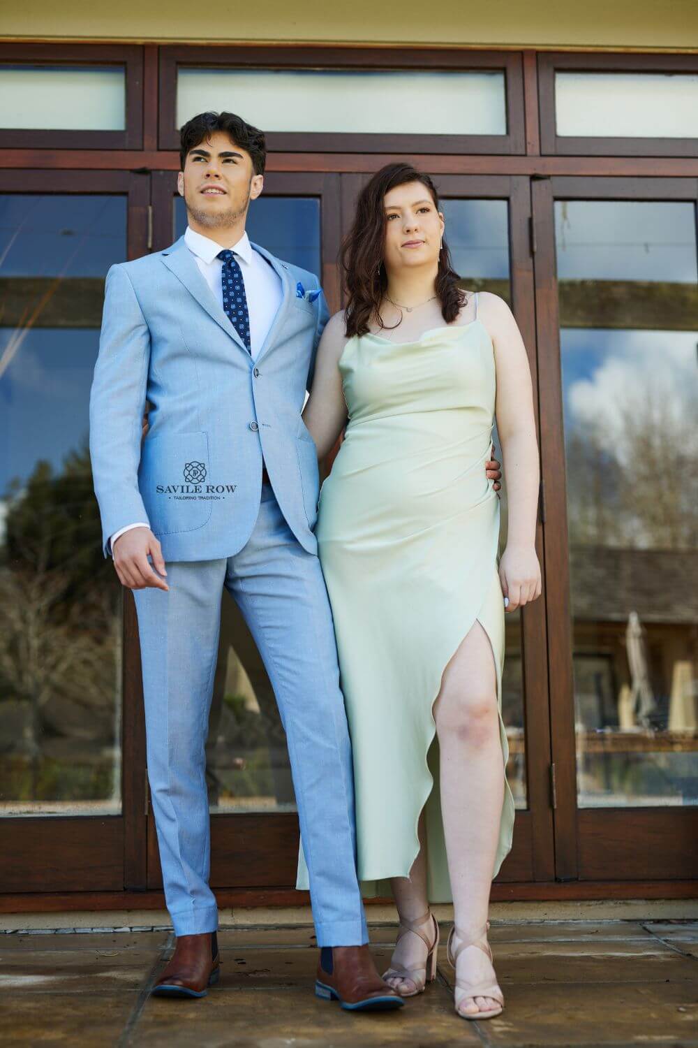 Saville Row Jesse Linen Suit Pants - SL5