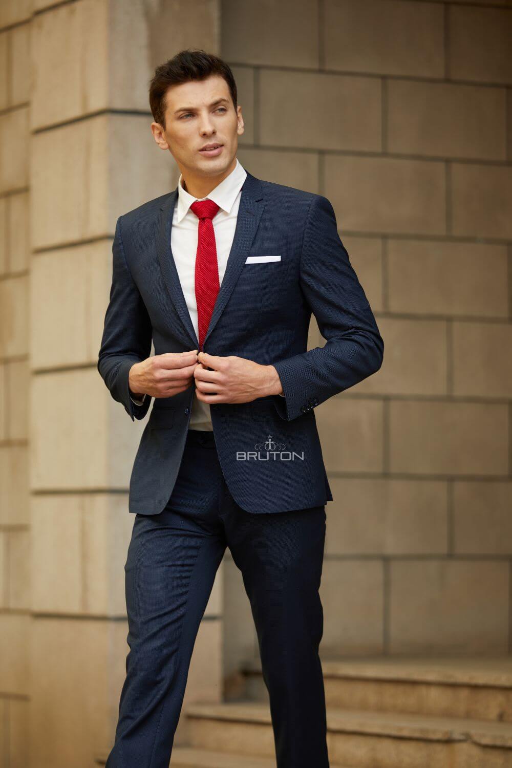 Bruton Jesse Jadestone Suit Pants - FT6