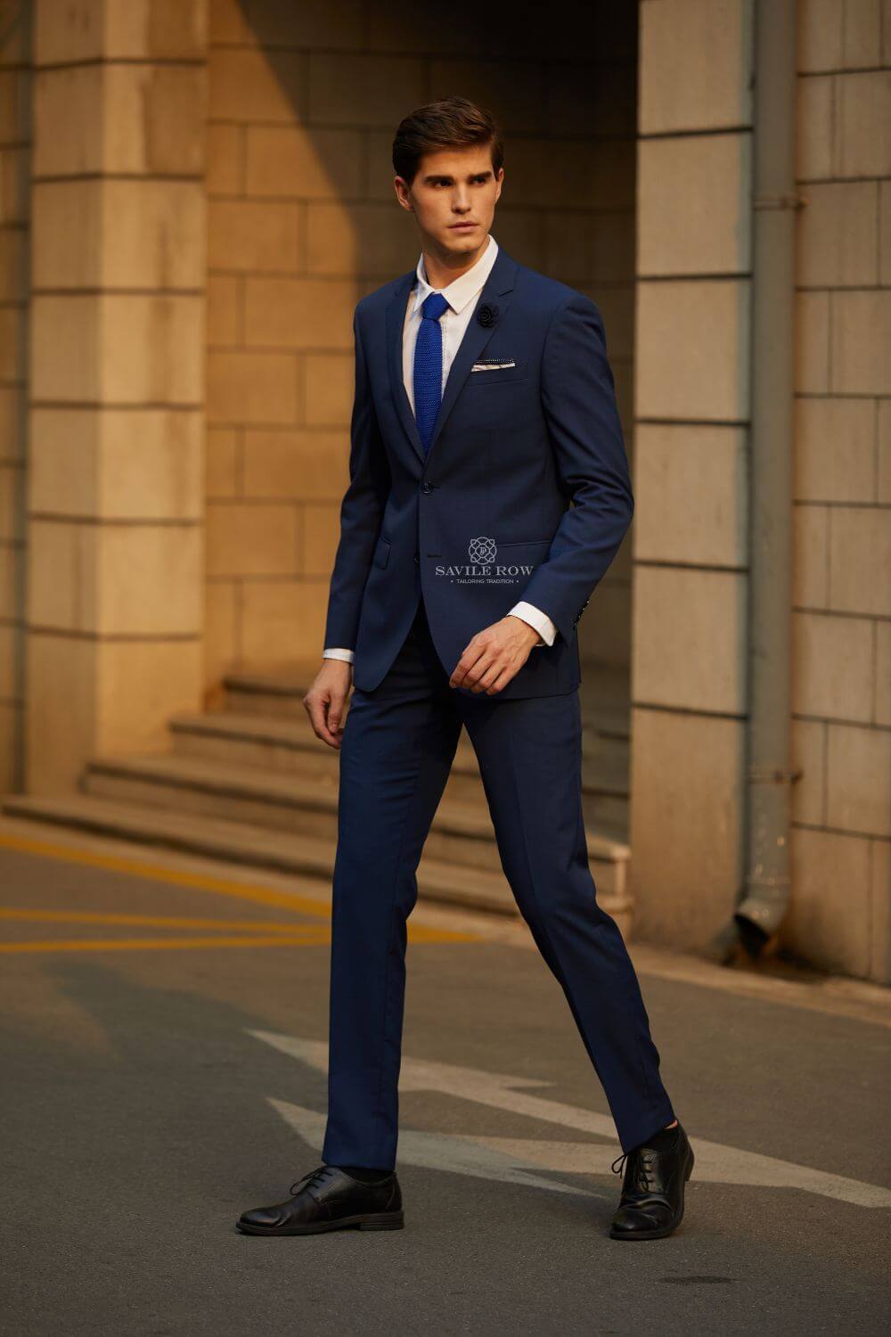 Saville Row Noah Survivor Suit Pants - B3