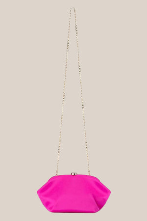 Olga Berg Karina Satin Clutch