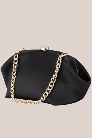 Olga Berg Karina Satin Clutch