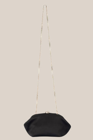 Olga Berg Karina Satin Clutch