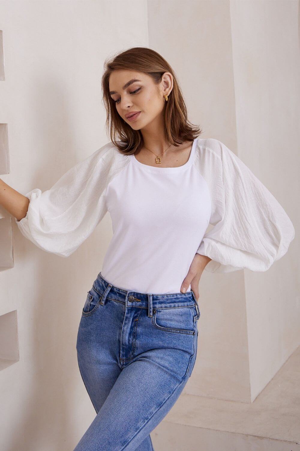 Iris Puff Sleeve Shirt