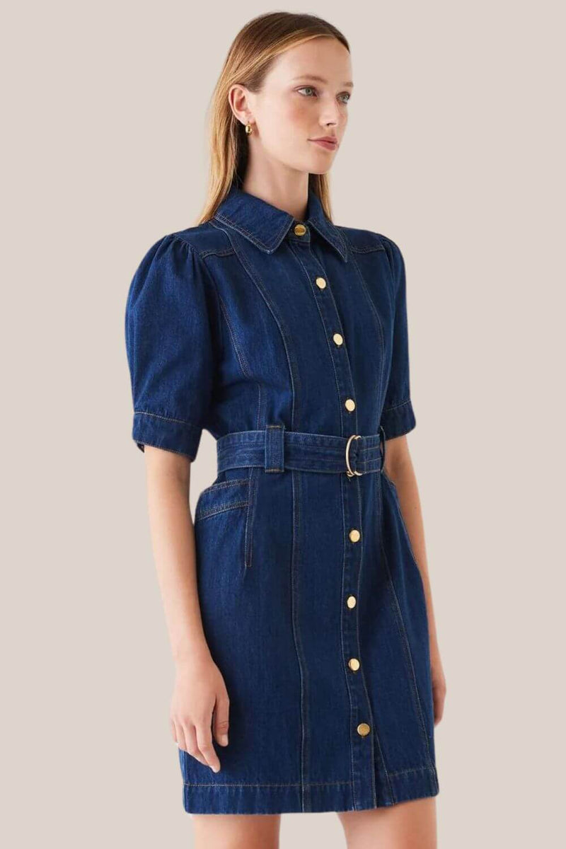 Esmaee Podium Denim Dress