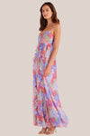 Mink Pink Belle Ruffle Maxi Dress